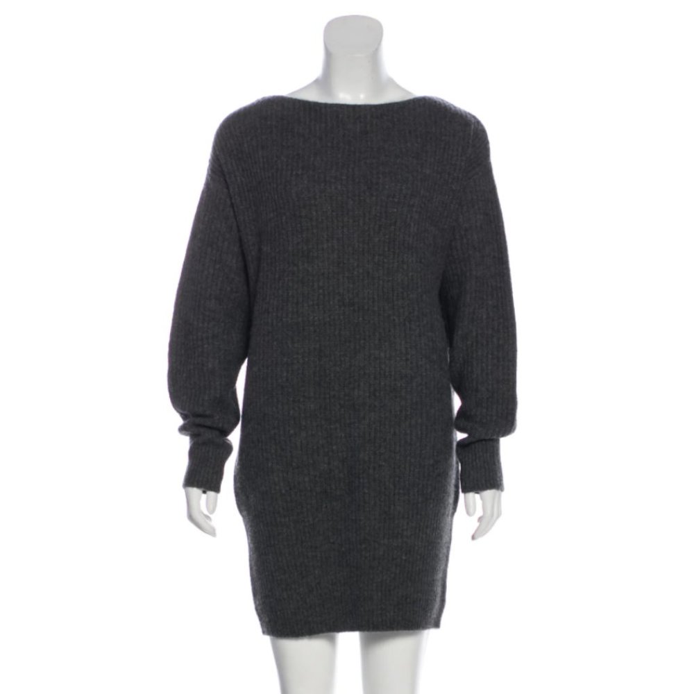 Theory Grey Sweater Dress, Size P